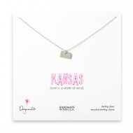kansas necklace, sterling silver