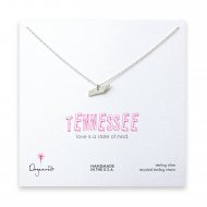 tennessee necklace, sterling silver