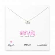 montana necklace, sterling silver