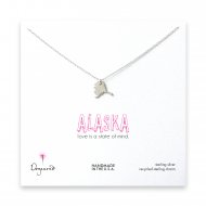 alaska necklace, sterling silver