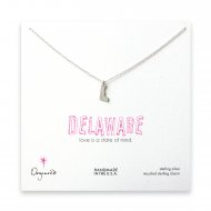 delaware necklace, sterling silver