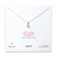 idaho necklace, sterling silver