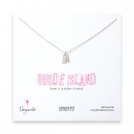 rhode Island necklace, sterling silver