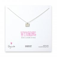 wyoming necklace, sterling silver