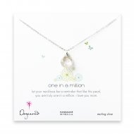 mom keshi pearl necklace, sterling silver