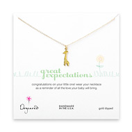 great expectations gold dipped necklace