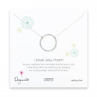 mom sparkle karma, sterling silver