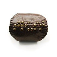 trust braille leather cuff