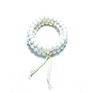not to worry ivory wood bracelet set of 3