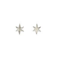 it's the little things sterling silver bright star earrings