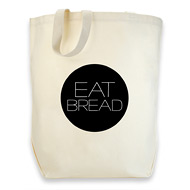 dogeared cotton tote - eat bread