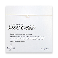 pearls of success necklace on thread