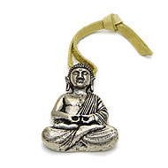 buddha house blessing in silver bronze
