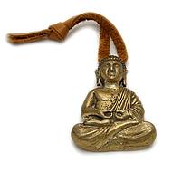 buddha house blessing in brass