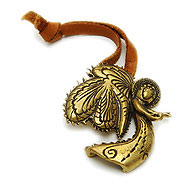 bedside angel house blessing, brass angel