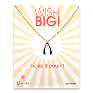 the golden 'mischa' wishbone
