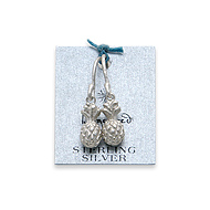 charmed earrings sterling silver pineapple