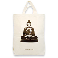 buddha reusable shopping bag
