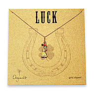 lucky buddha necklace gold dipped