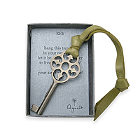 key to happiness house blessing silver bronze key
