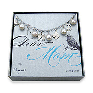 one in a million sterling silver pearl charm bracelet