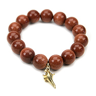 goldstone large goddess bracelet with genie lamp