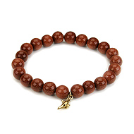 goldstone small goddess bracelet with genie lamp