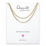 wheat chain, gold dipped -36 inches