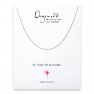 rolo chain, sterling silver -18 inches