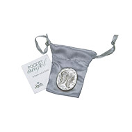 recycled sterling silver pocket angel