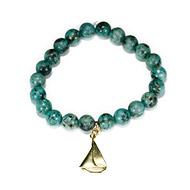 turquoise small goddess bracelet with sailboat