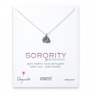 lion sorority necklace, sterling silver