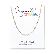 create gold filled chain - 18 inches