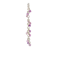 amethyst cascading gems, sterling silver