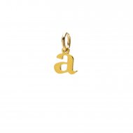 open a charm, gold dipped