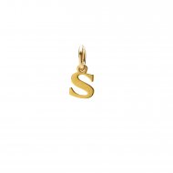 open s charm, gold dipped