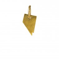 nevada charm, gold dipped