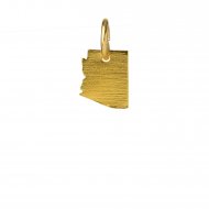 arizona charm, gold dipped