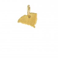 south carolina charm, gold dipped
