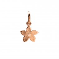 cherry blossom charm, rose gold