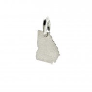 georgia charm, sterling silver