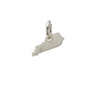 kentucky charm, sterling silver