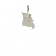 missouri charm, sterling silver