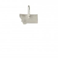 montana charm, sterling silver