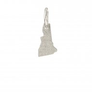 new hampshire charm, sterling silver