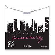 sex and the city park ave sterling silver necklace
