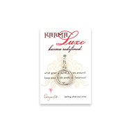 small karma luxe silver dipped single bead wire wrapped earrings