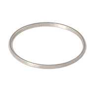 eat pray love karma sterling silver engraved bangle