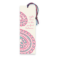 eat pray love right here is the perfect balance bookmark