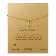 make a wish torch bracelet, gold dipped